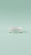 Cloud White Ceramic Pet Bowl